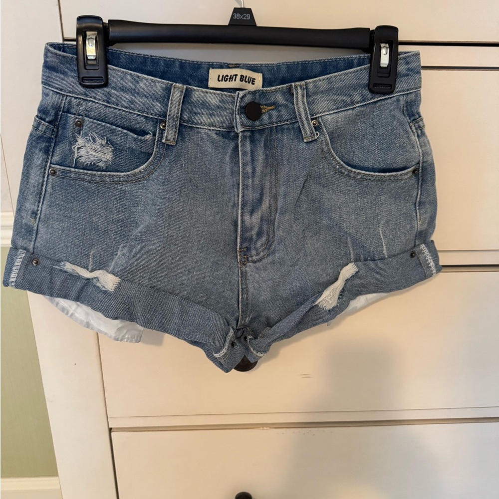 Women's Short Jean Shorts Distressed